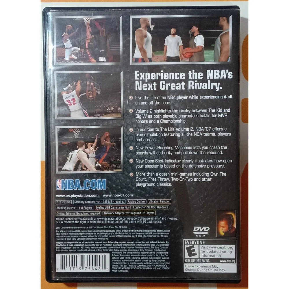 NBA 07 The Life Vol 2 (PS2)